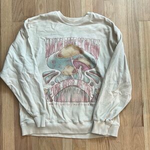 Oversized Hollister Graphic Sweatshirt